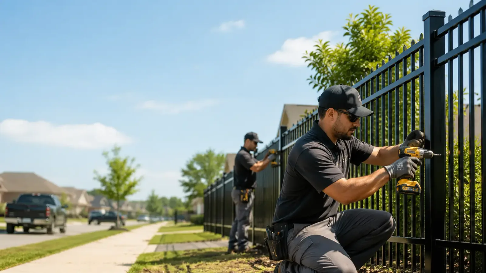Metal Fence Installation in Eagan, MN